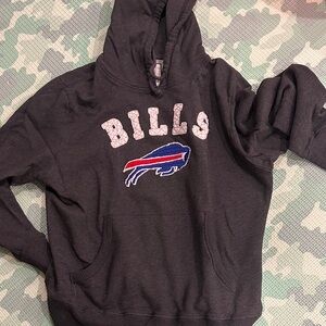 Bills Dark Gray Hoodie